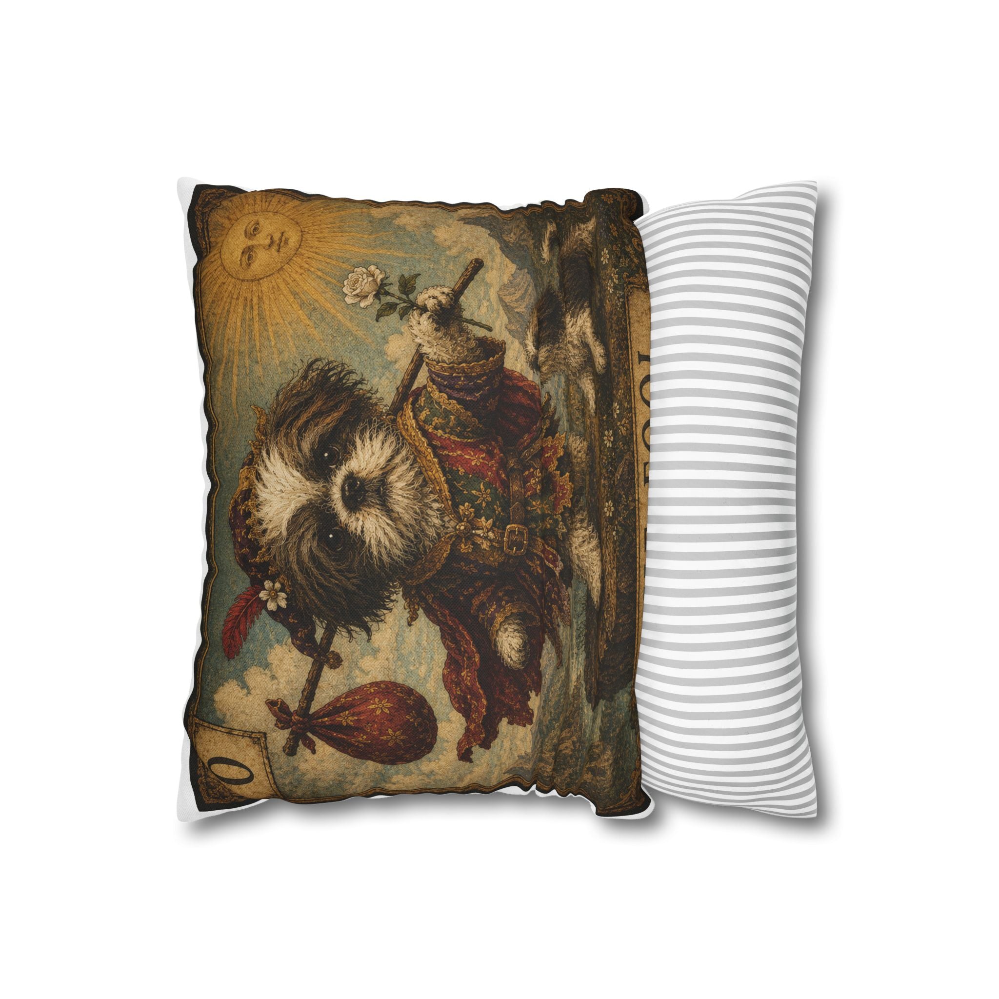 Tarot Dog 'The Fool' Decorative Pillow