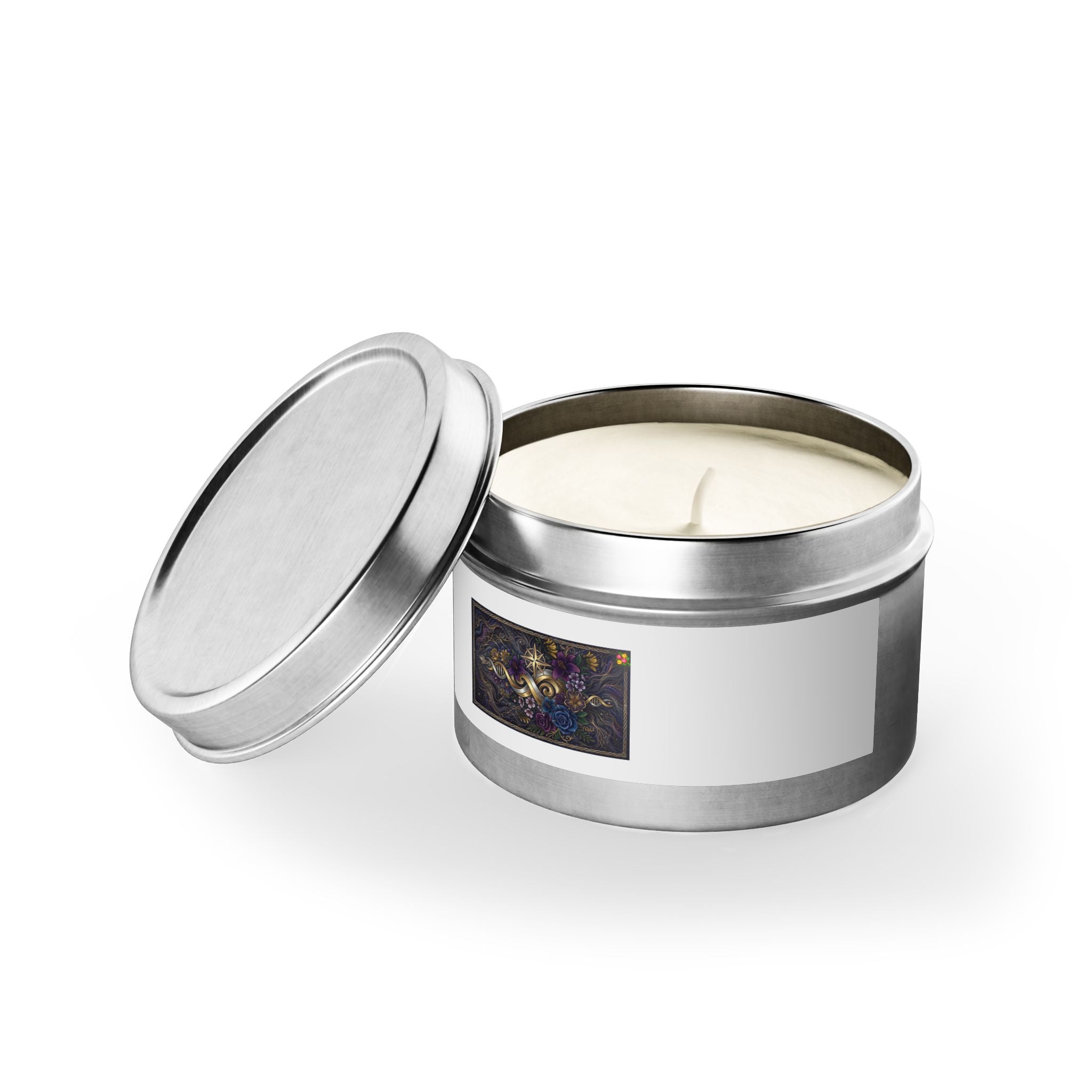 Tin Candle — Midnight Garden Scented Tin Candle