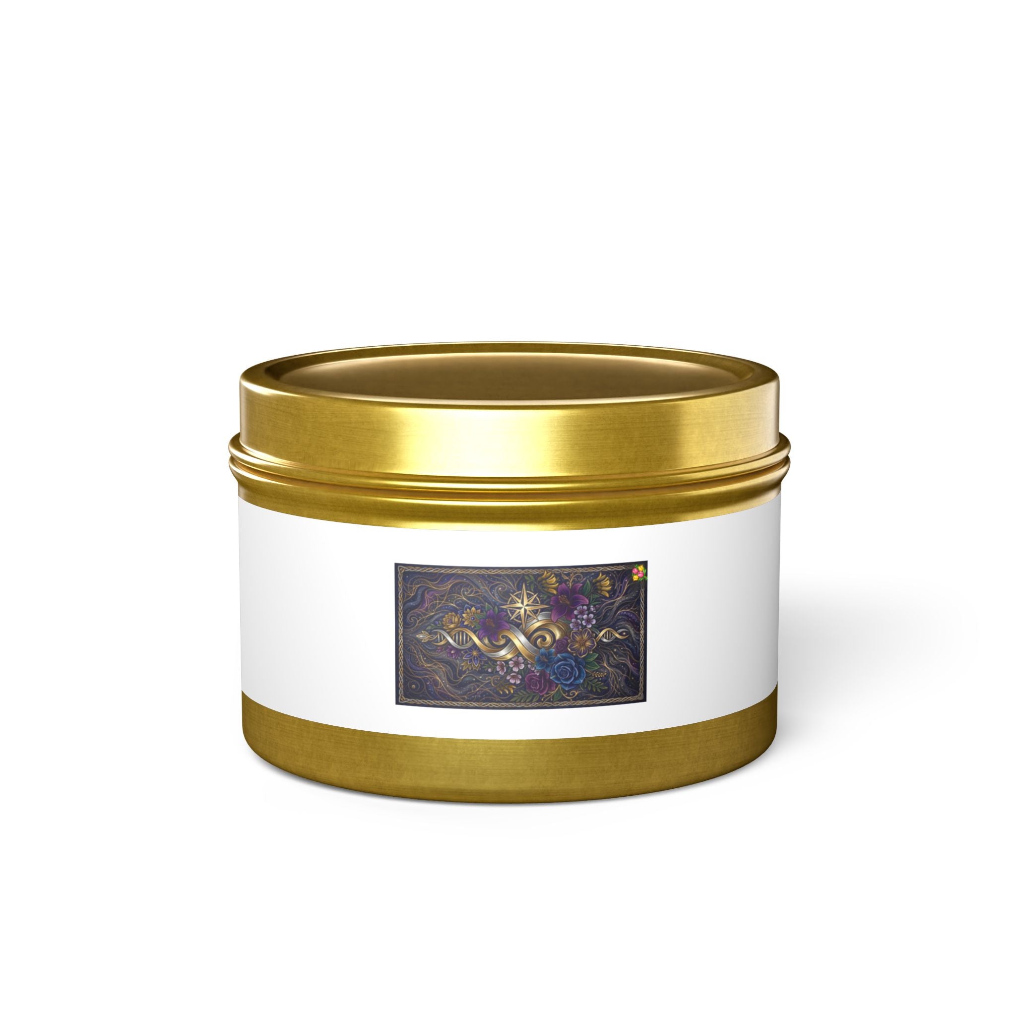 Tin Candle — Midnight Garden Scented Tin Candle
