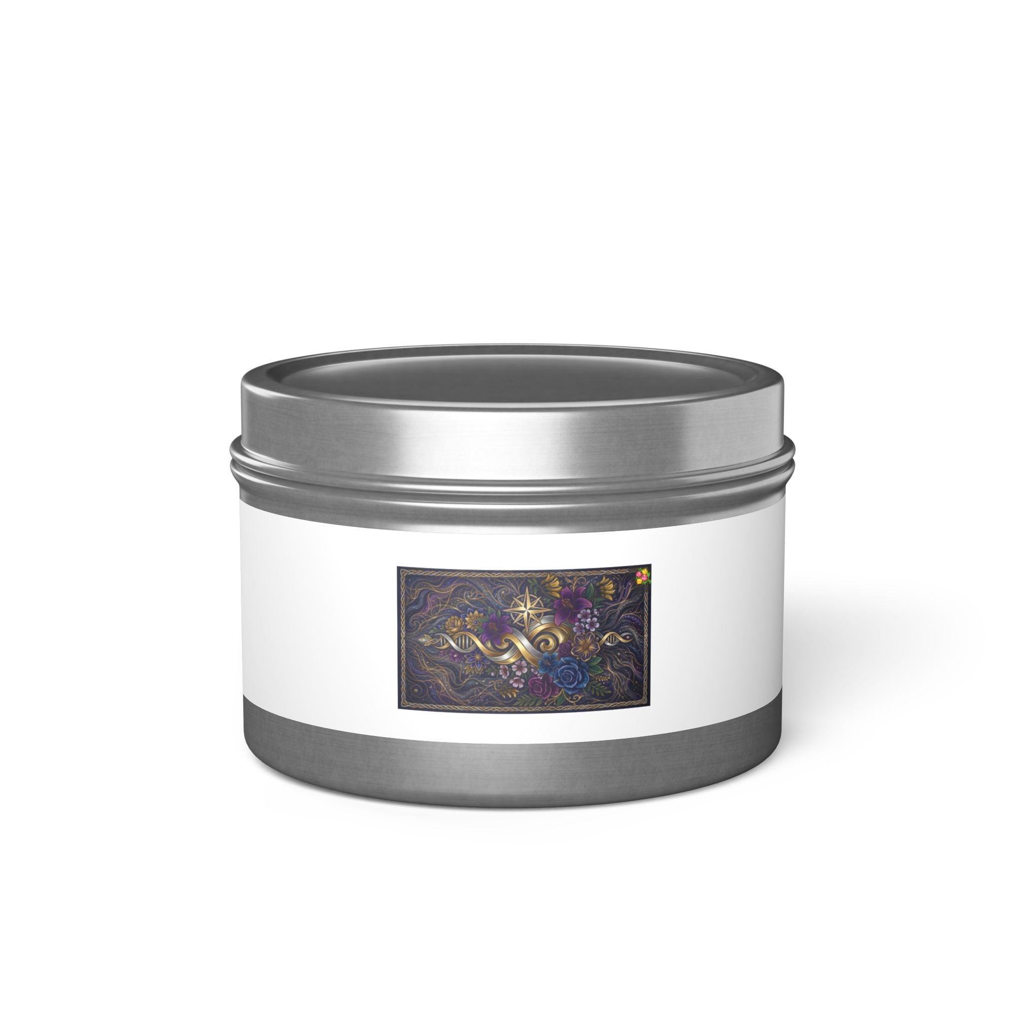 Tin Candle — Midnight Garden Scented Tin Candle