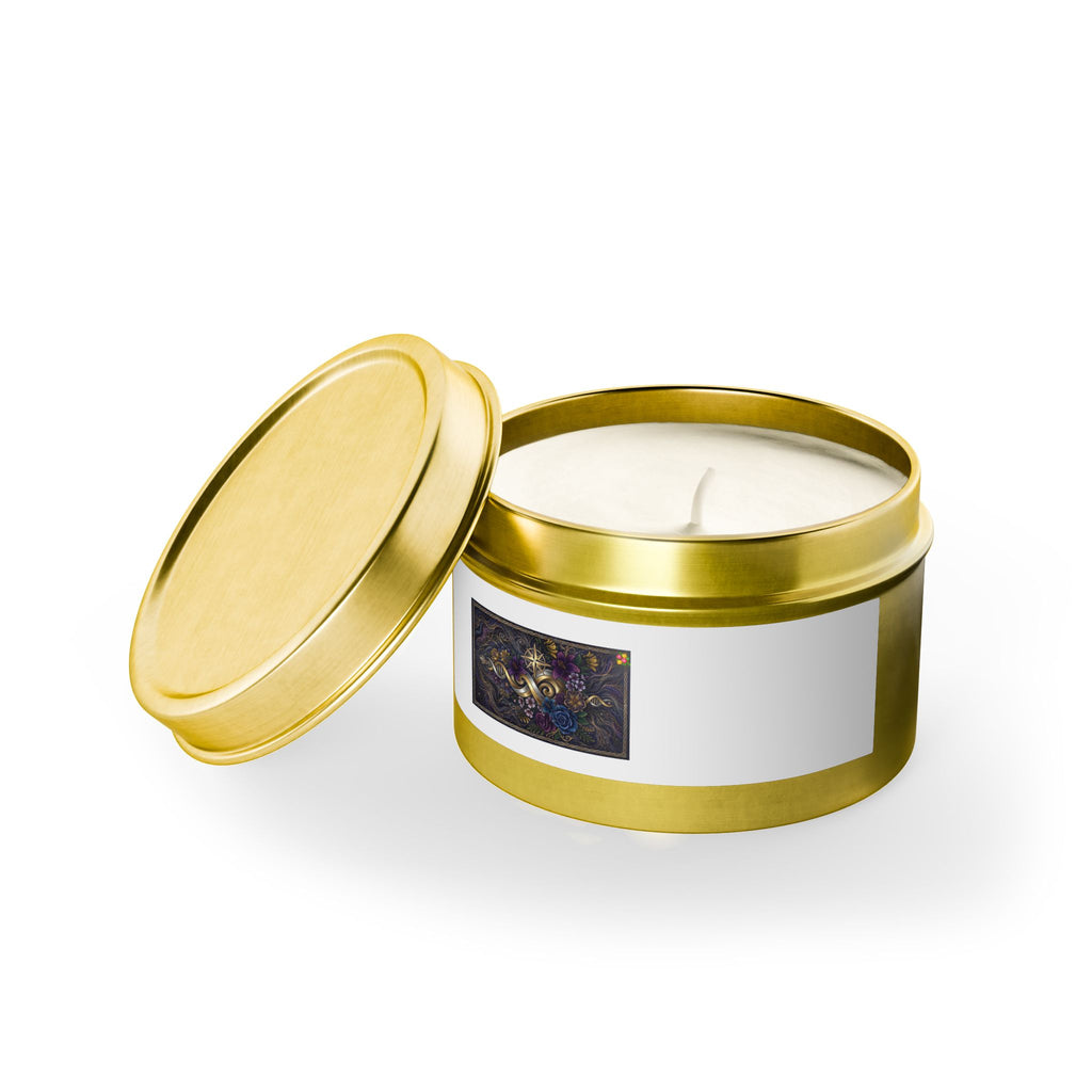 Tin Candle — Midnight Garden Scented Tin Candle