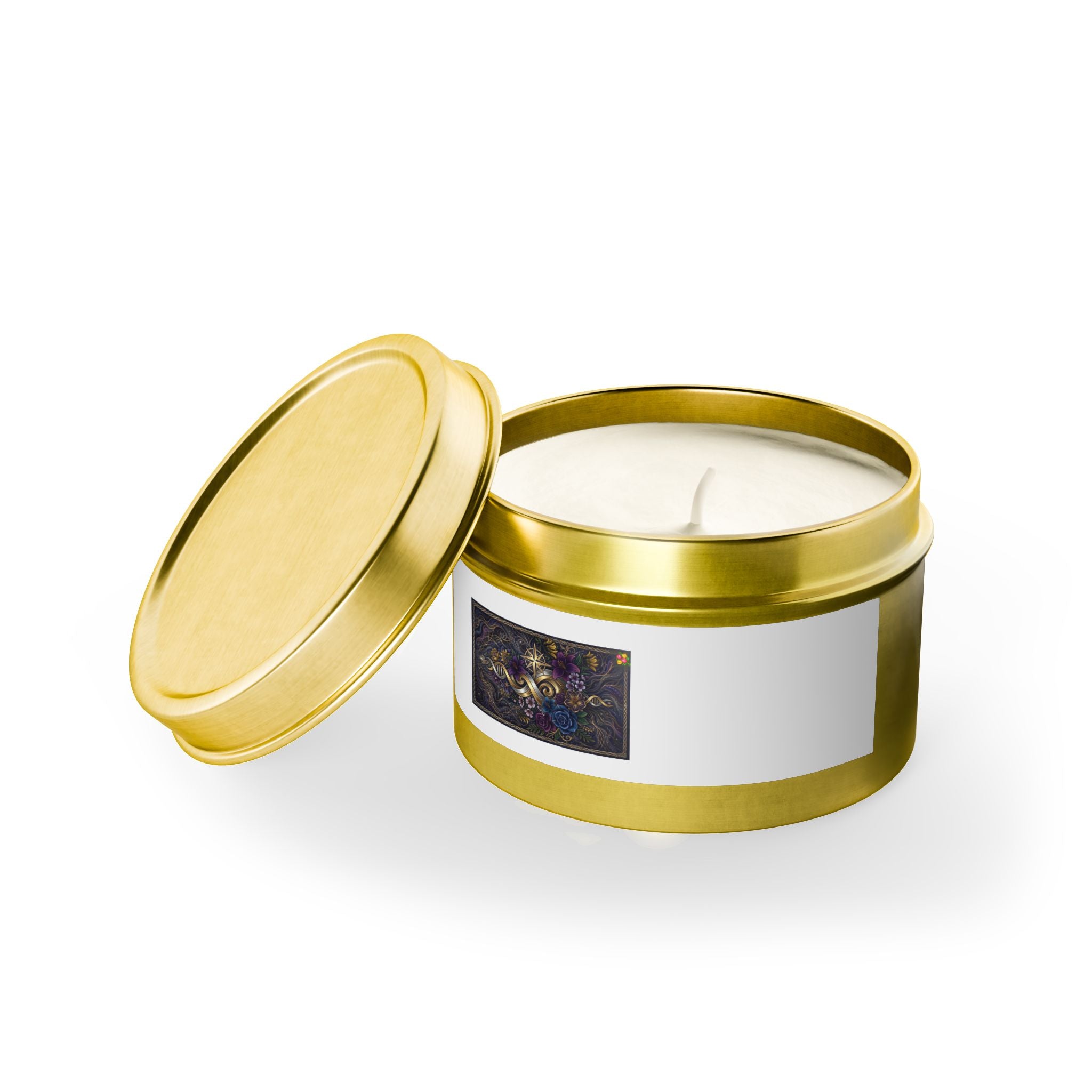 Tin Candle — Midnight Garden Scented Tin Candle