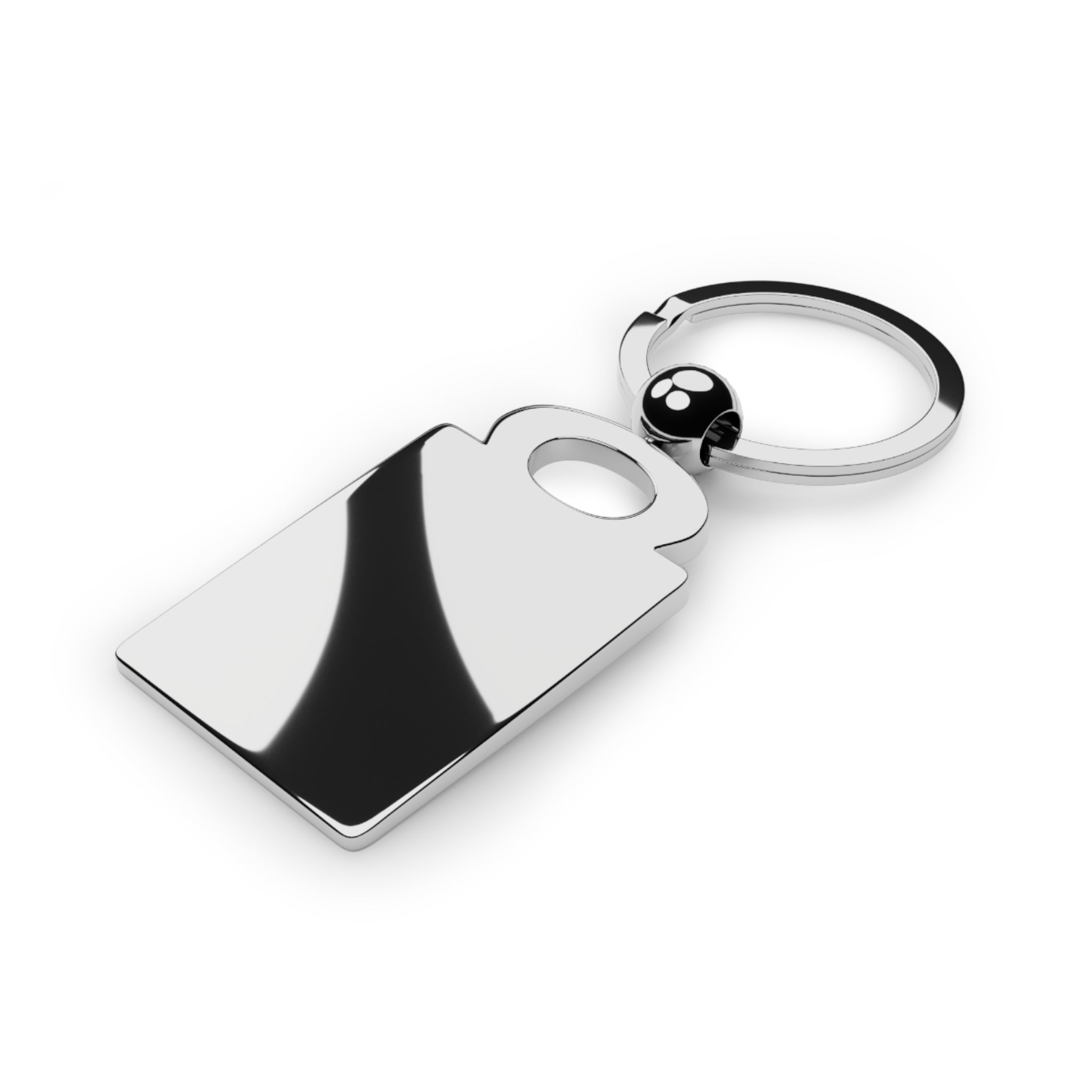 Tarot Logo Rectangle Photo Keyring — The Southern Star Tarot