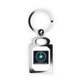 Tarot Logo Rectangle Photo Keyring — The Southern Star Tarot