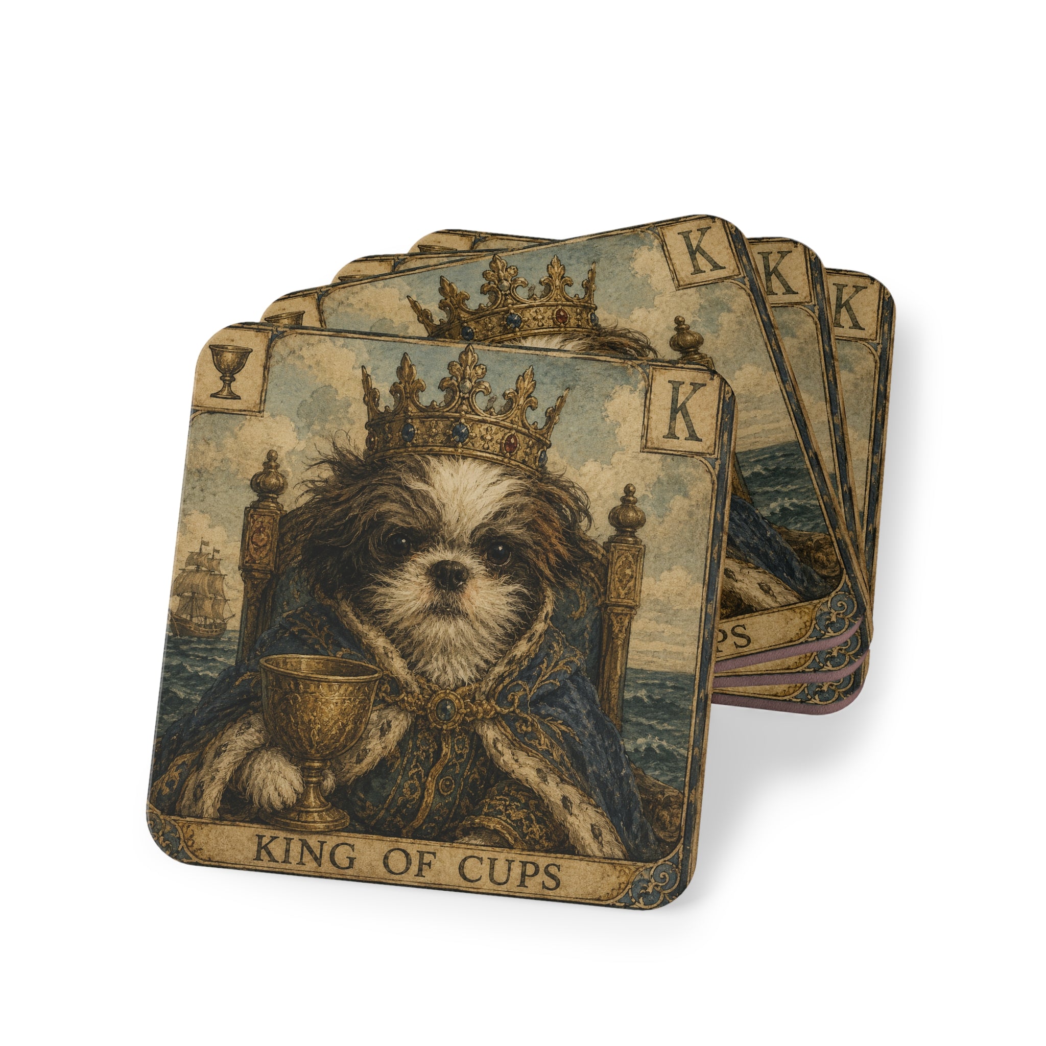 Coasters Zorro tarot style