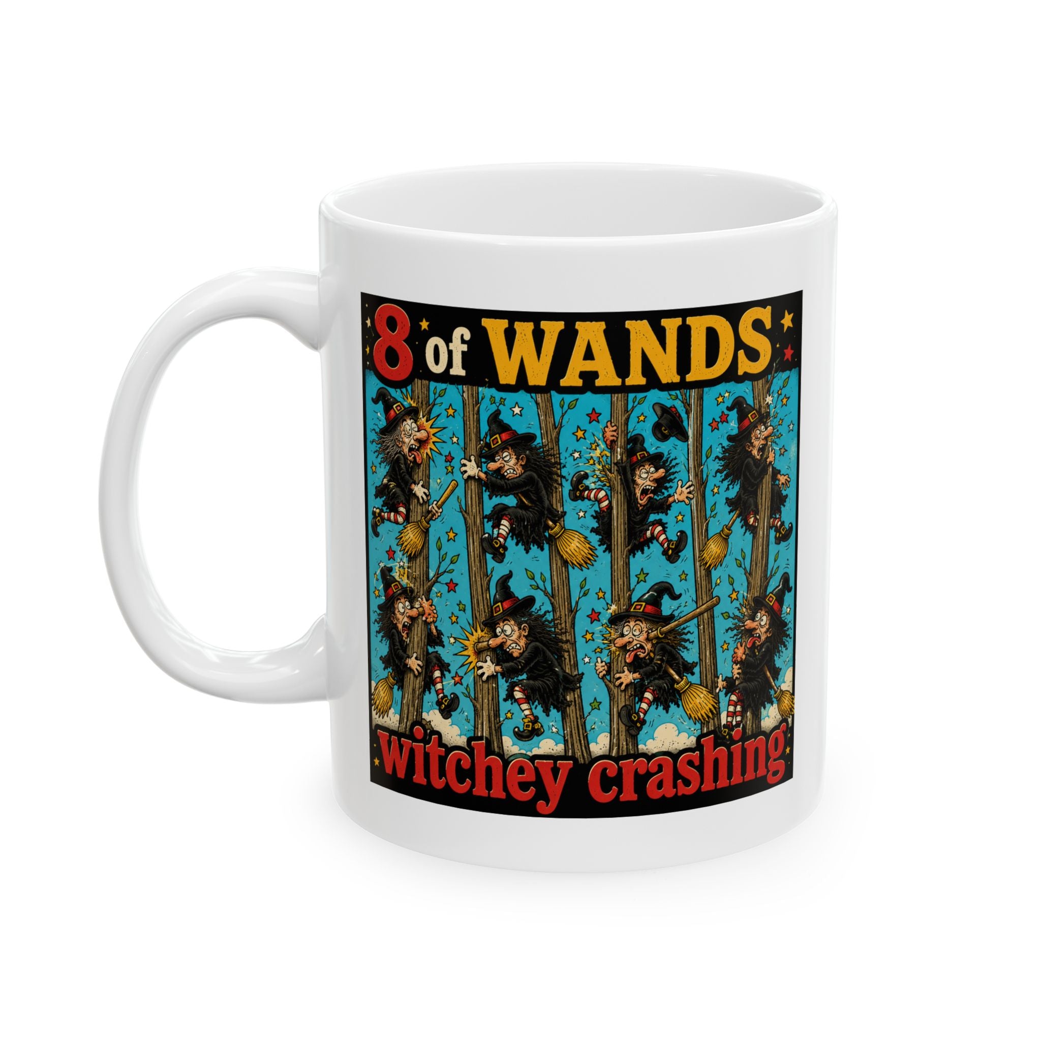 8 of Cups Tarot Mug – Witchy Vintage Tarot Coffee Cup